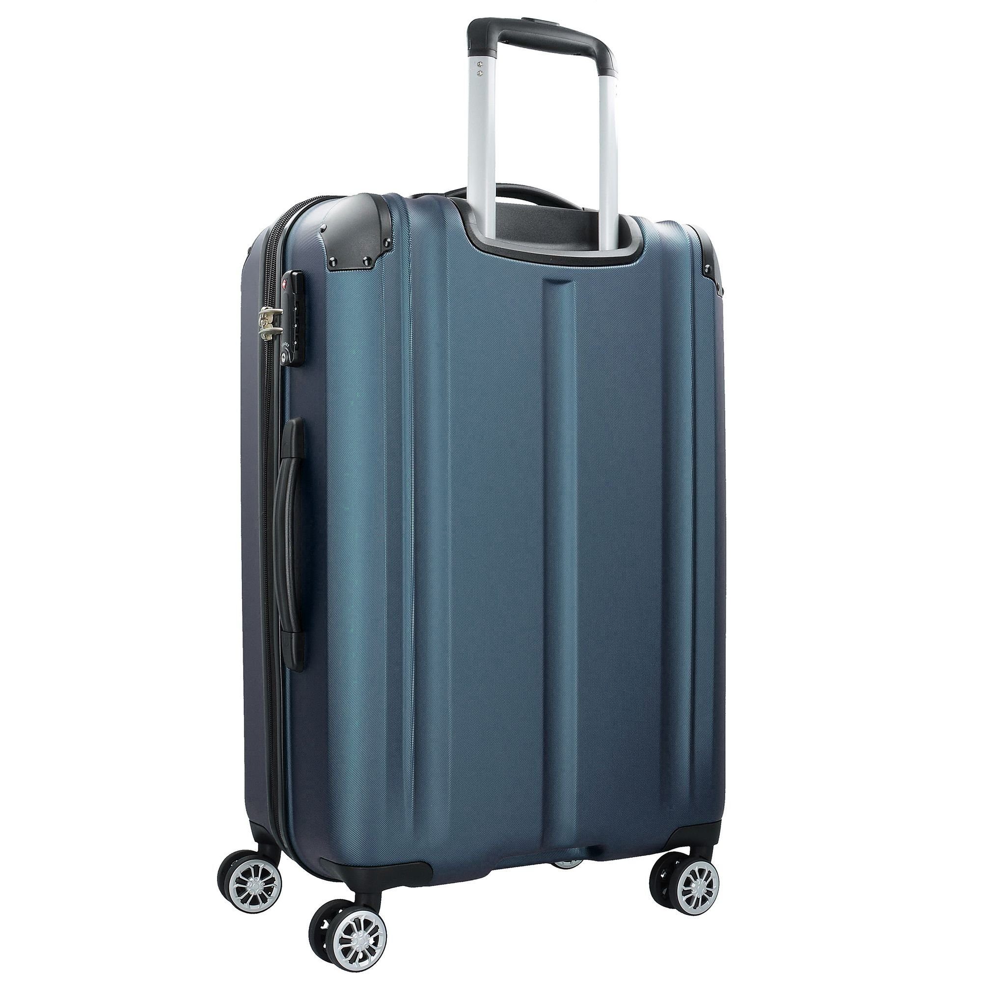 travelite Hartschalen-Trolley City, 4 Rollen, ABS