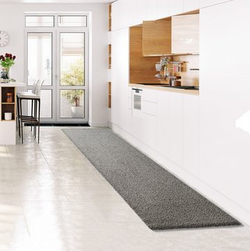 Hochflor-Läufer Vince, my home, rechteckig, Höhe: 31 mm, besonders weich durch Mikrofaser, extra flauschig