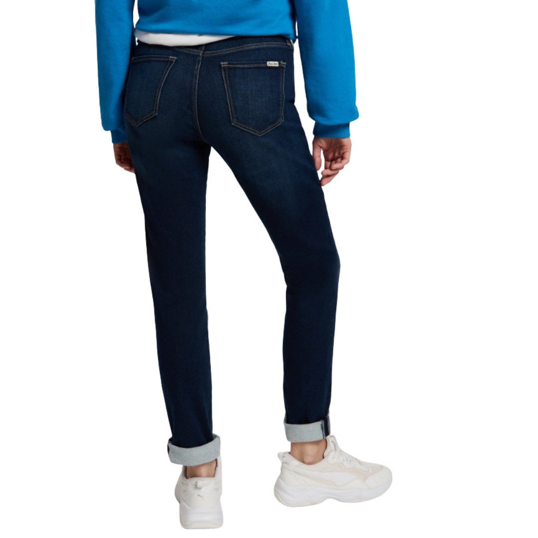 CROSS JEANS® Slim-fit-Jeans Anya P489-263 Deep Blue Sweat Denim