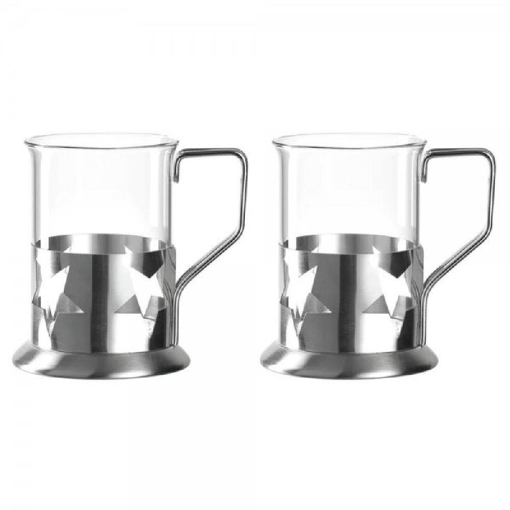 LEONARDO Geschirr Leonardo Teegläser Limited Edition Sterne (2-teilig) günstig online kaufen