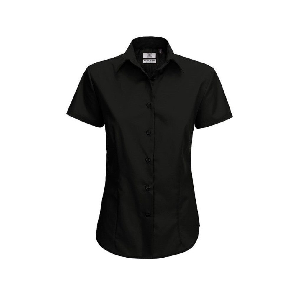 B&C Kurzarmhemd Damen Hemd Kurzarm Businesshemd günstig online kaufen