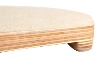JUCKER HAWAII Balanceboard Ahi Pure inkl. Korkrolle, Professionelles Balanceboard aus 100% Echtholz