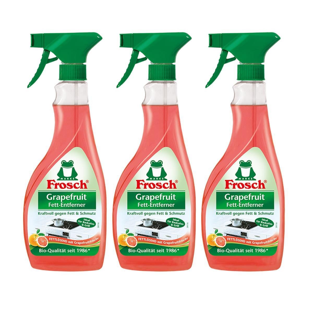 FROSCH Frosch Fett-Entferner Grapefruit 500ml kraftvoll gegen Fett & Schmutz Засіб для чищення кухні