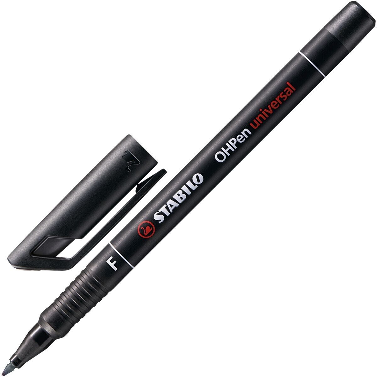 STABILO Folienstift OHPen Permanent, (1-tlg), zum Beschriften von glatten Oberflächen
