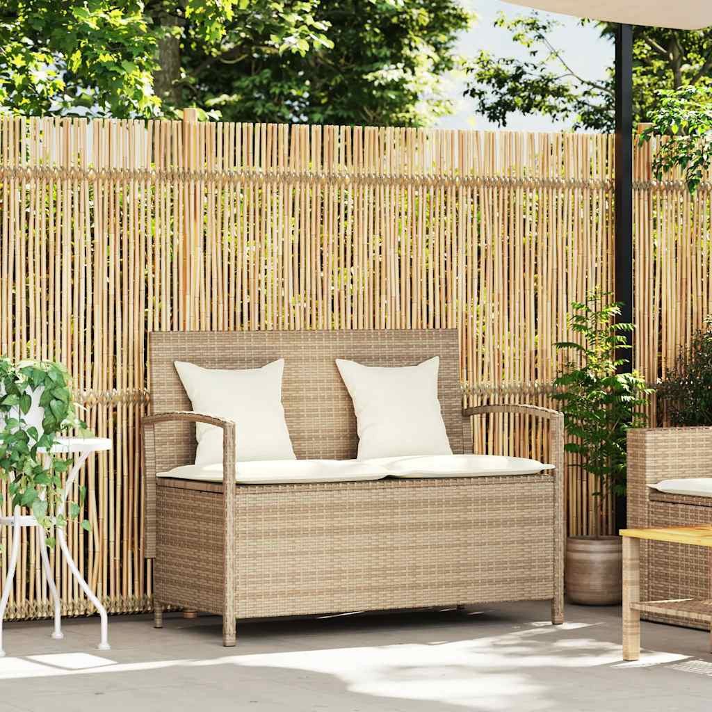 vidaXL Gartenbank Gartenbank mit Stauraum und günstig online kaufen
