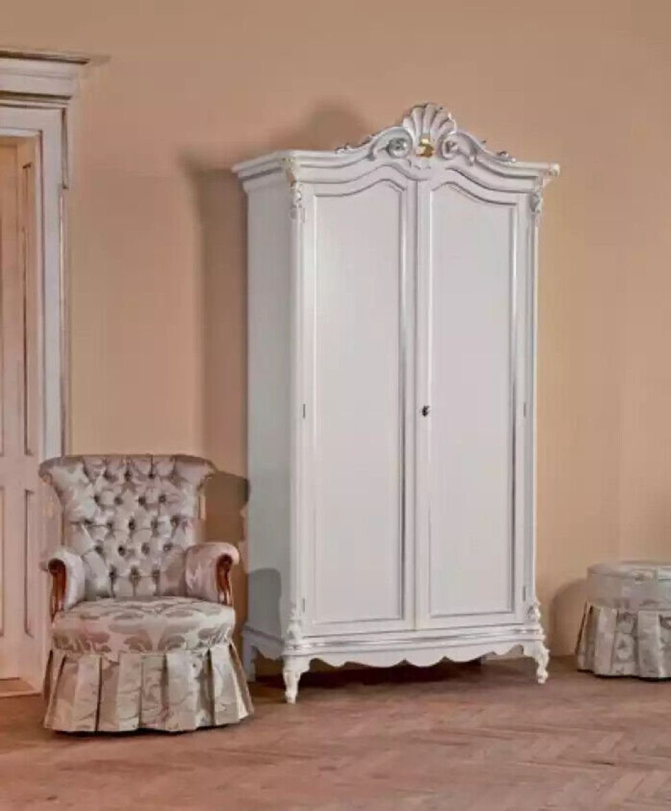 Schlafzimmer Made Klassisch Italy (3-St., in JVmoebel Stil Kleiderschrank Schrank Kleiderschrank) Luxus Nur Kleiderschrank Holz