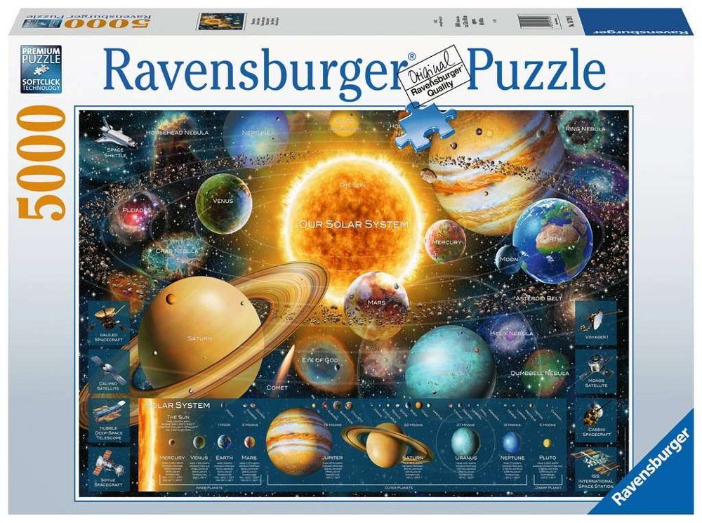 Ravensburger Puzzle 5000 Teile Ravensburger Puzzle Planetensystem 16720, 50 günstig online kaufen