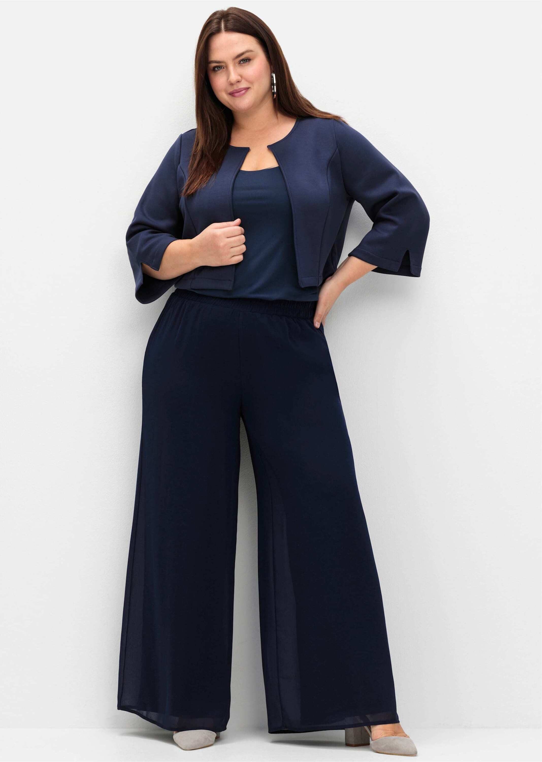 Sheego Blusenblazer Bolero 3/4-Arm günstig online kaufen