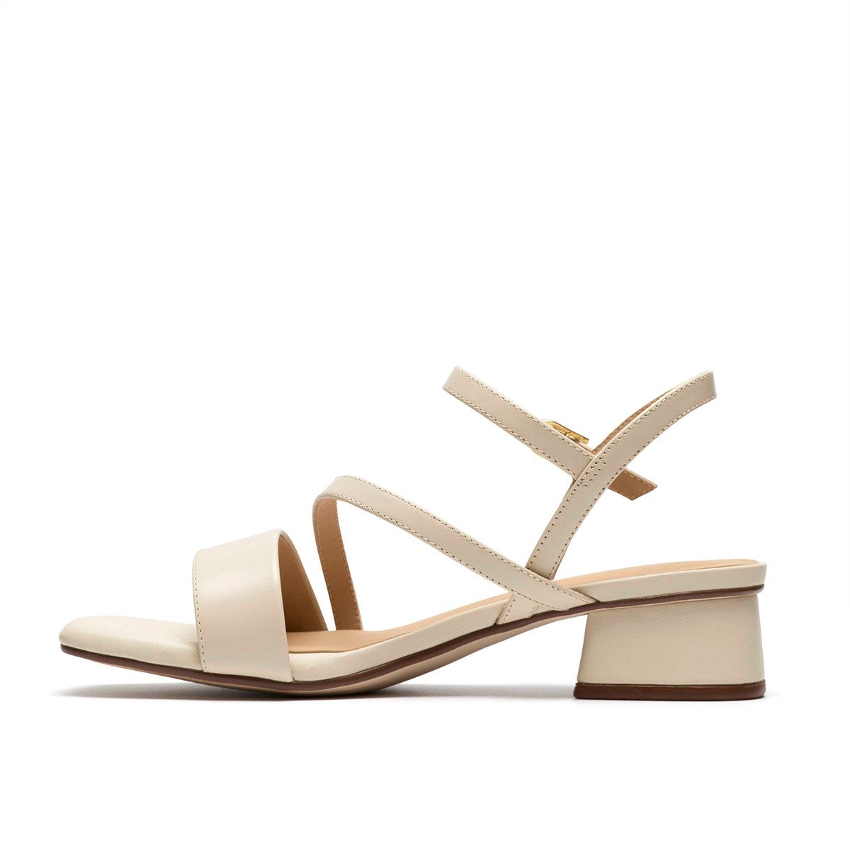 Clarks Clarks Serina35 Strap 26186118 4, Sandaletten, Beige / Creme, Damen Sandalette