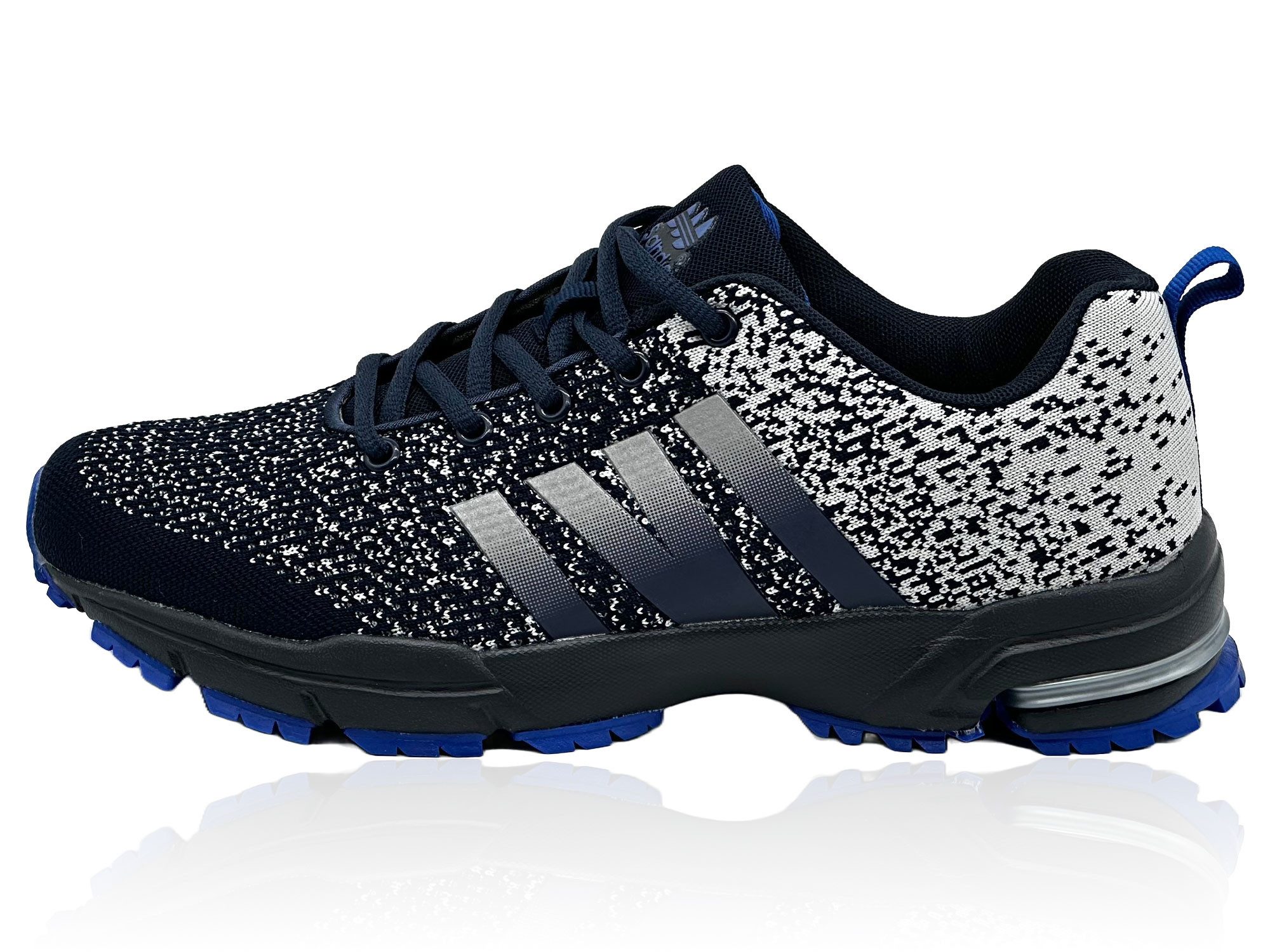 Navy-Grau-Königsblau