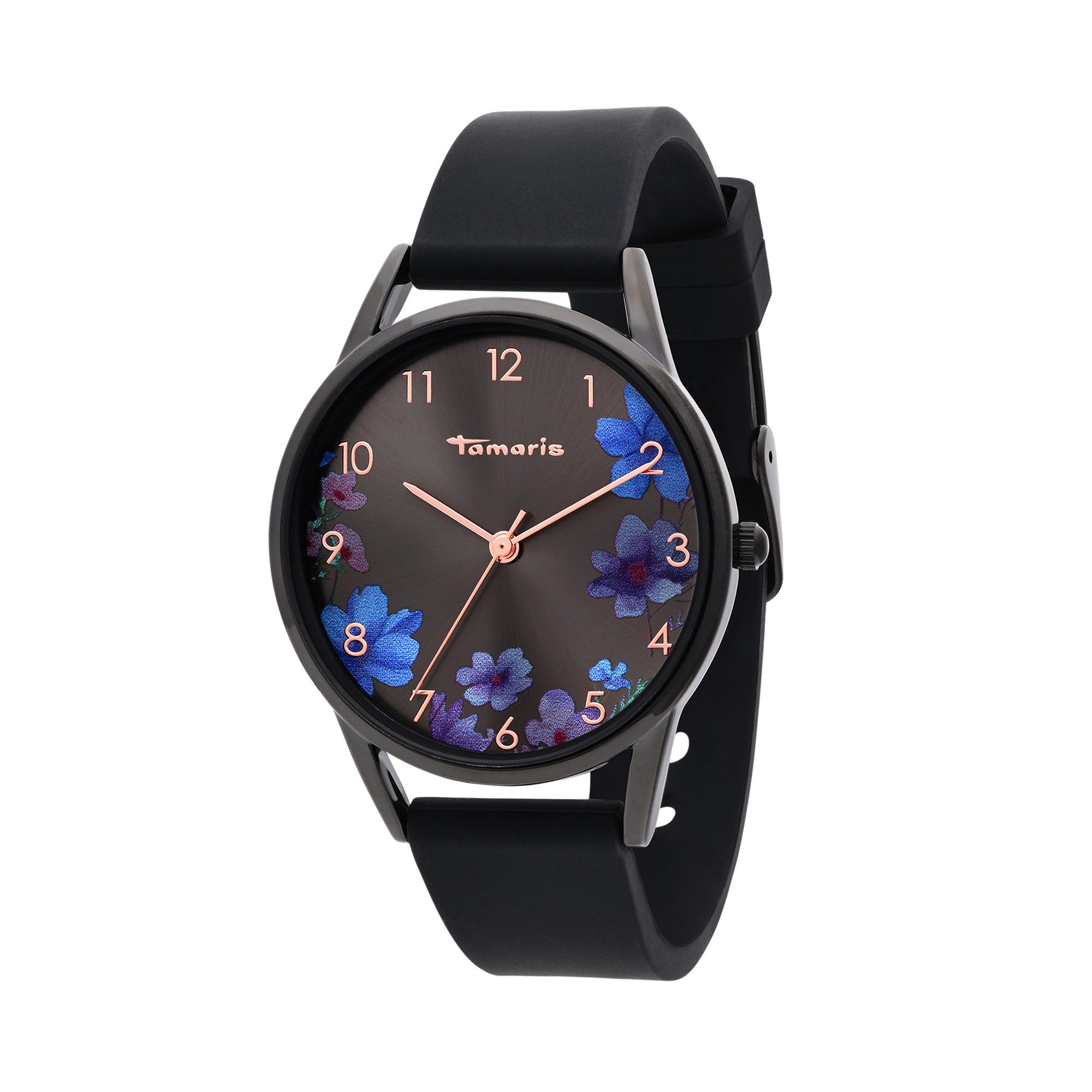 Tamaris Quarzuhr TT-0211-PQ, Armbanduhr, Damenuhr, Silikonarmband, günstig online kaufen