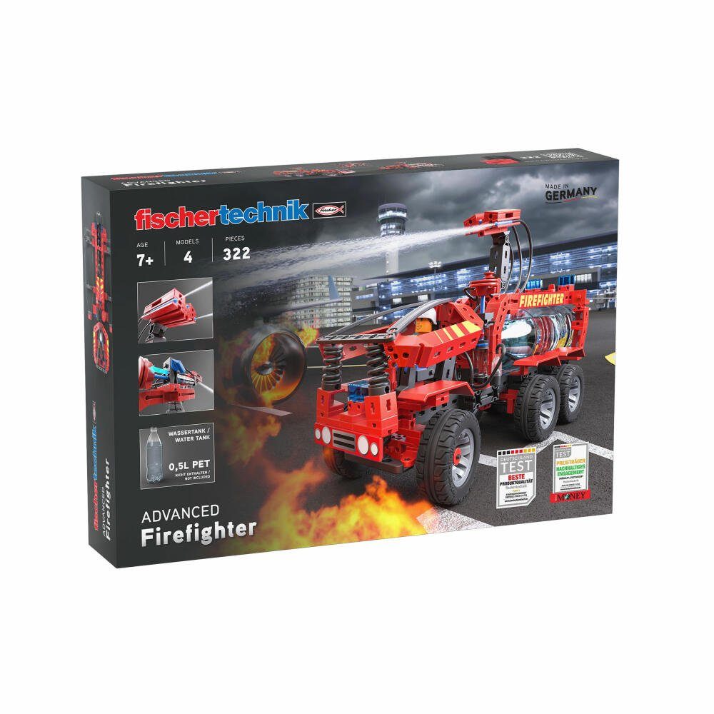 fischertechnik Firefighter 322-tlg. Konstruktions-Spielset, (322 St)