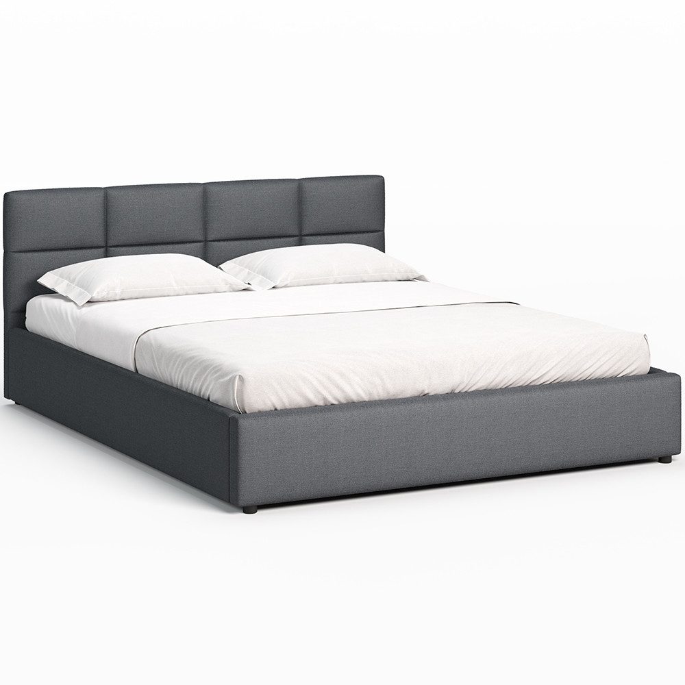 Jana Möbel Polsterbett Mika (mit bettlkasten und lattenrost), Gepolstertes günstig online kaufen