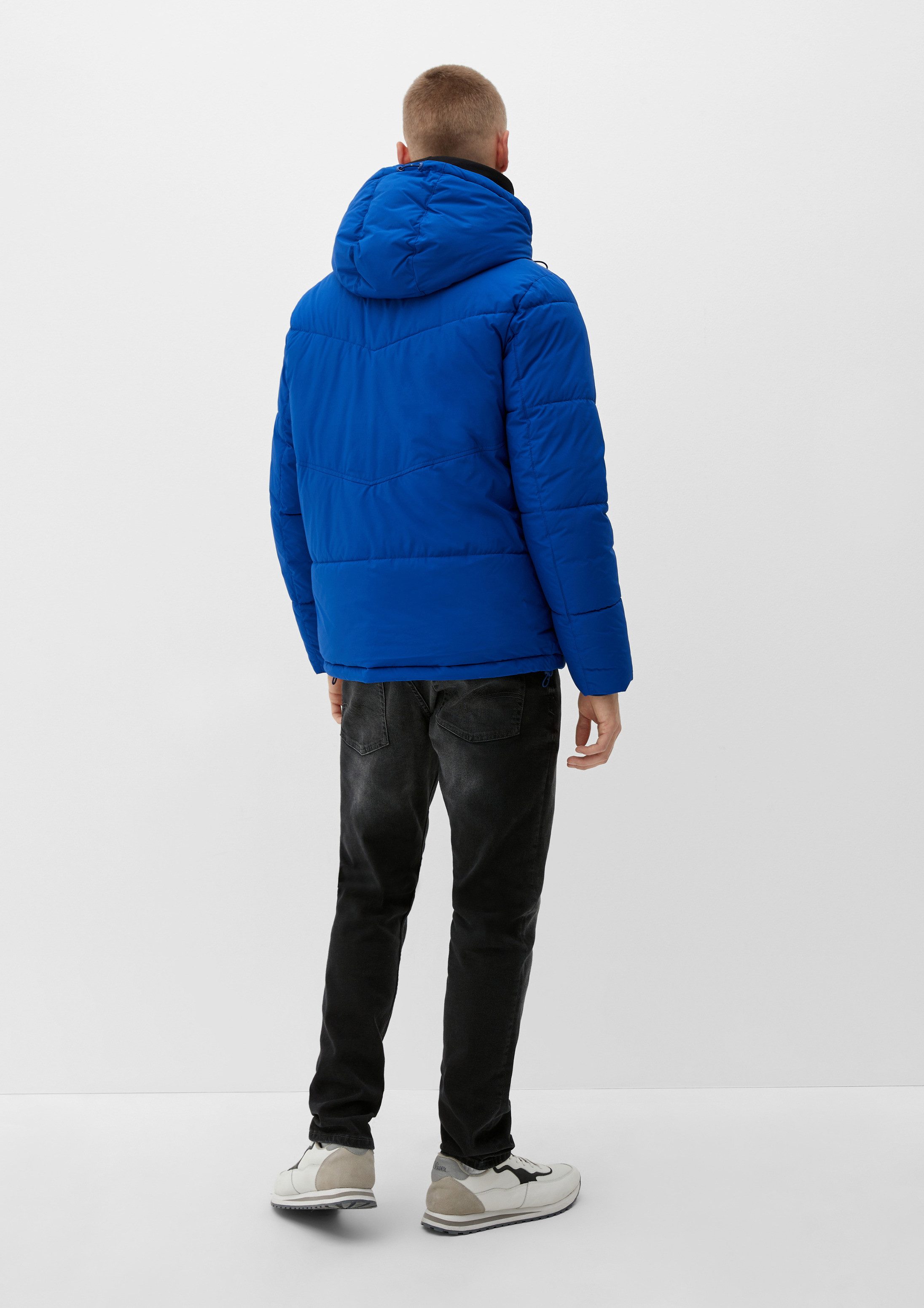QS Funktionsjacke Outdoor-Jacke Steppjacke mit Kapuze
