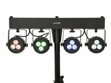 DSX DSX PA Set 2 Powermixer Anlage LED Licht DJ 3Wege USB Musikanlage Party-Lautsprecher