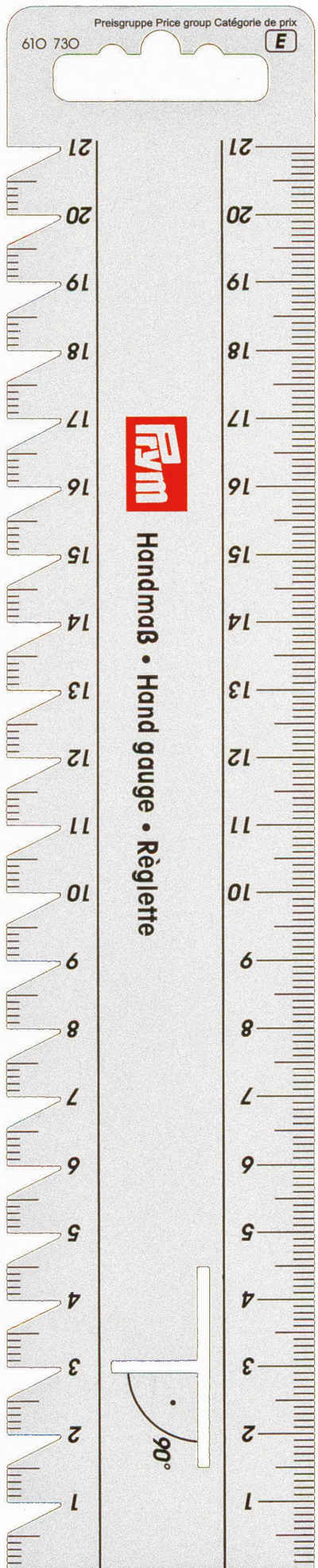 Prym Maßband, 23 cm x 4,5 cm