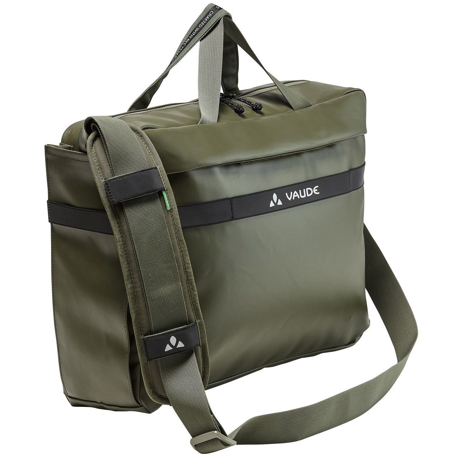 VAUDE Umhängetasche Vaude Büro-/Fahrradtasche Mineo Commuter Briefcase 17 khaki (1, 1-tlg., 1)