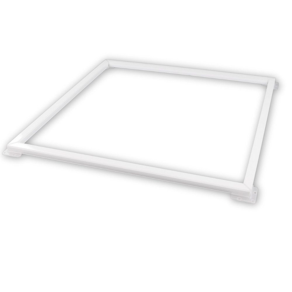 LUXULA LED Rasterleuchte LED Leuchtrahmen, 62x62 cm, 40 W, 4000 lm, 4000 K, steckbar, Neutralweiß