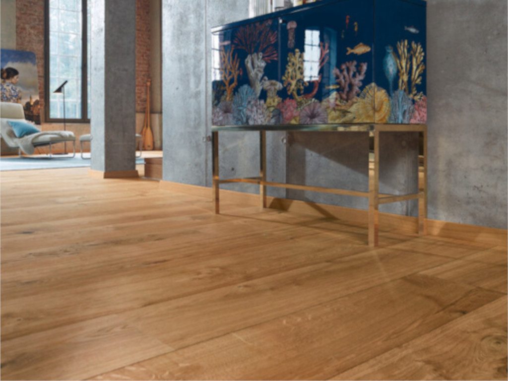 meister Parkett Lindura HD 400 Eiche authentic 8915 Landhausdiele Gebürstet, 4 St.