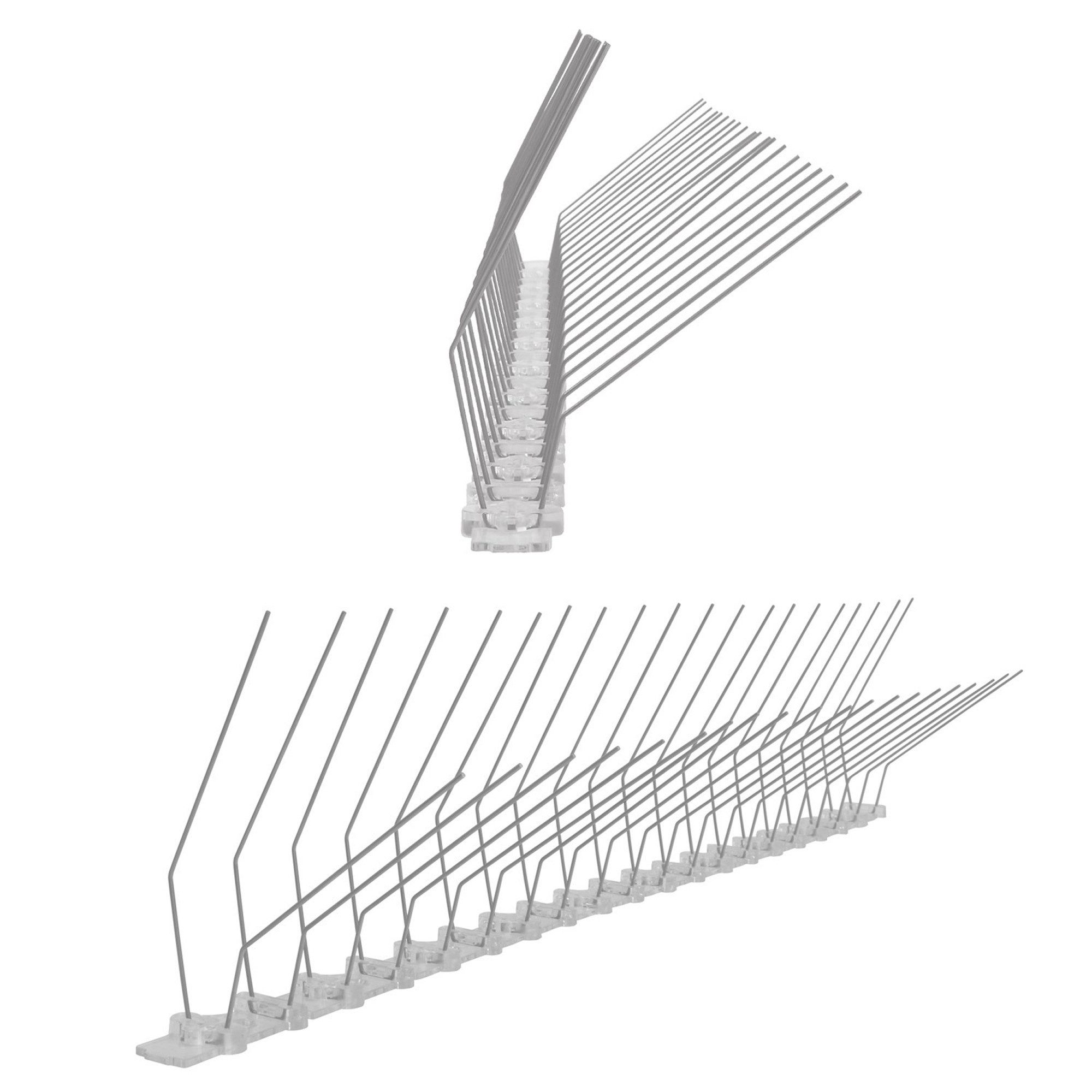 Taubenspikes 5 Meter (10 x 0,5m) Taubenspikes Dachrinne