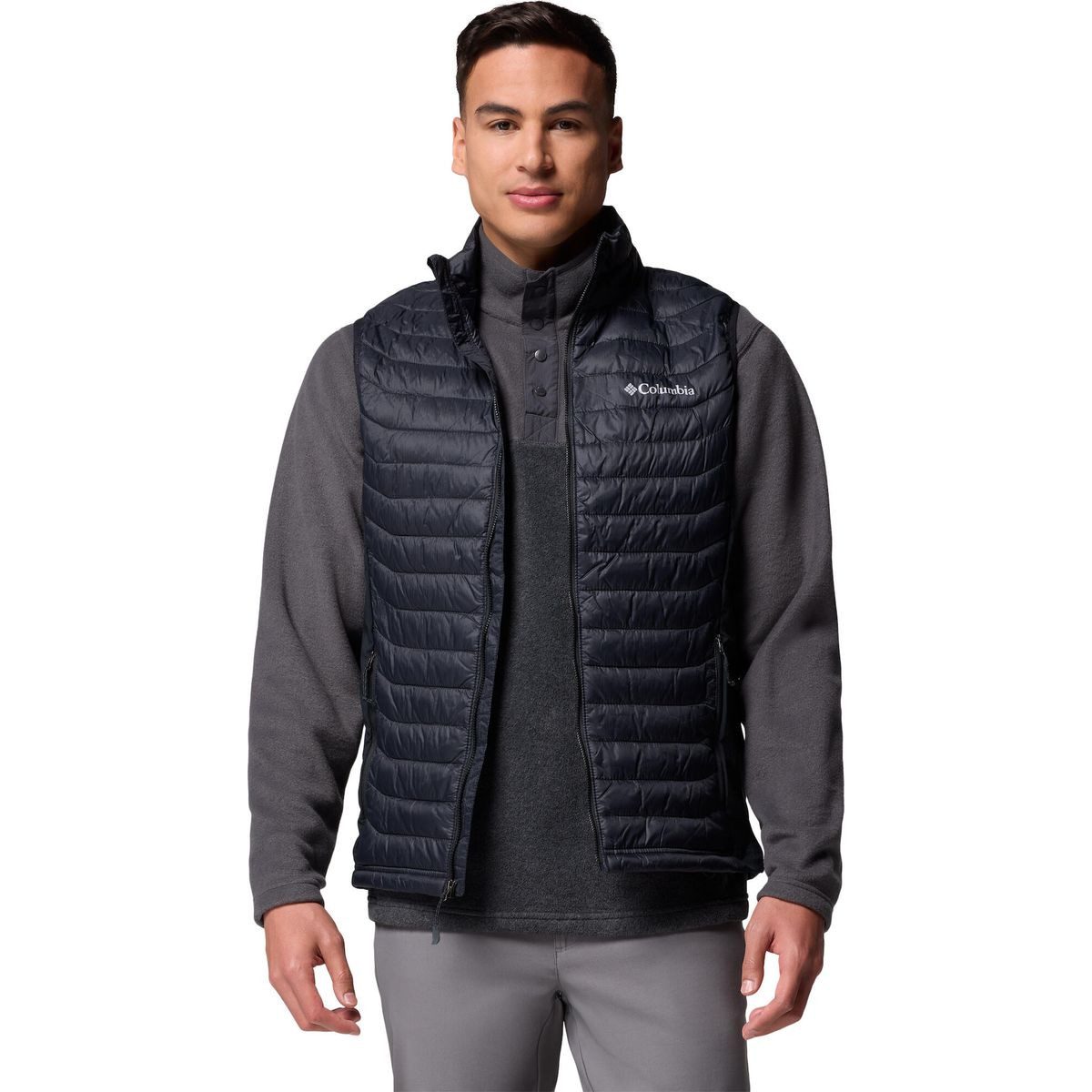 Columbia Funktionsweste Powder Pass Hybrid Vest Diese bequeme Weste bietet Schutz vor Regen und Kälte, ideal für