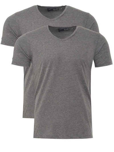 Tazzio T-Shirt E101 (2-tlg) mit V-Ausschnitt im 2er-Pack