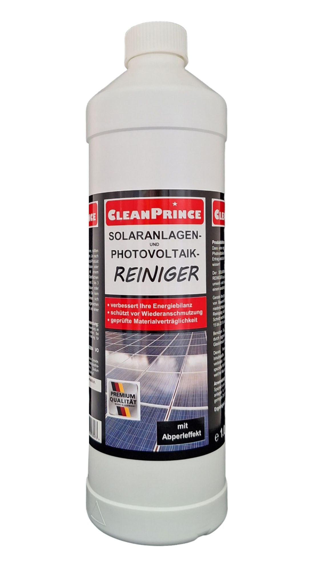 Solaranlagen - Reiniger Photovoltaikanlagen Reinigungsmittel Spezialwaschmittel