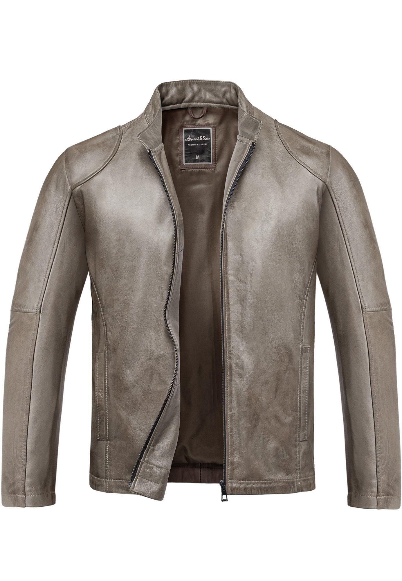 Amaci&Sons Lederjacke OKEMOS Lederjacke Echtleder Herren günstig online kaufen