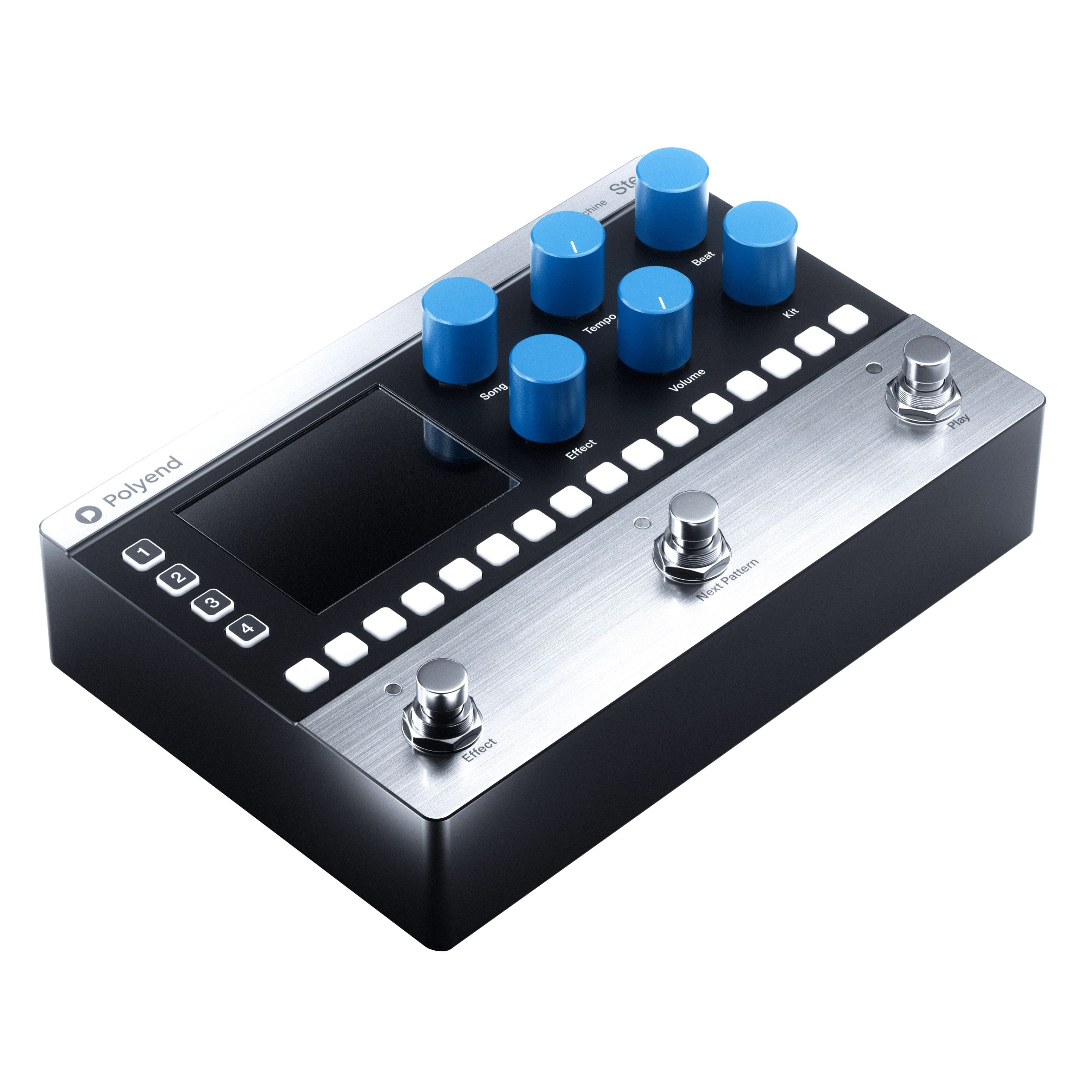 Polyend Synthesizer (Groove-Tools, Drumcomputer), Step - Drum Machine