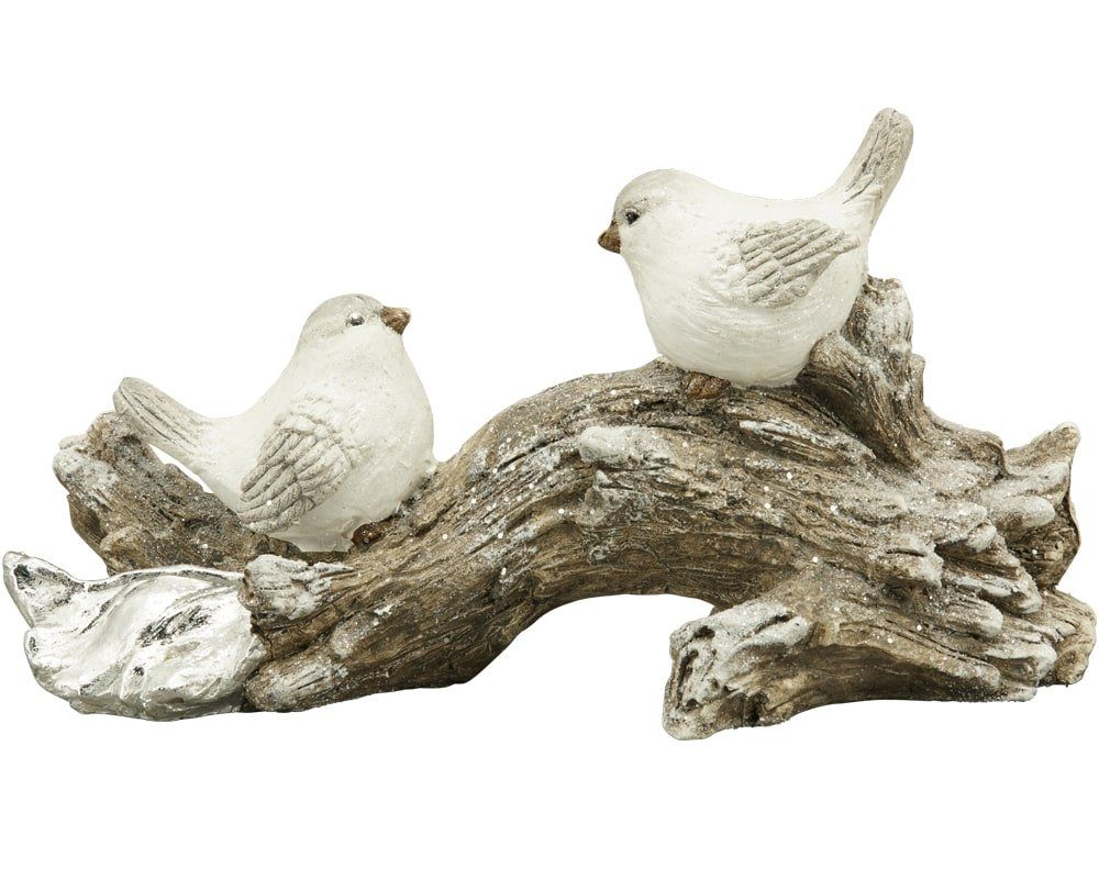 HOME cm matches21 (1 & St) Aufsteller Dekofigur HOBBY Vögel bunt 50,7x20,7x27 Baumstamm auf Dekofigur