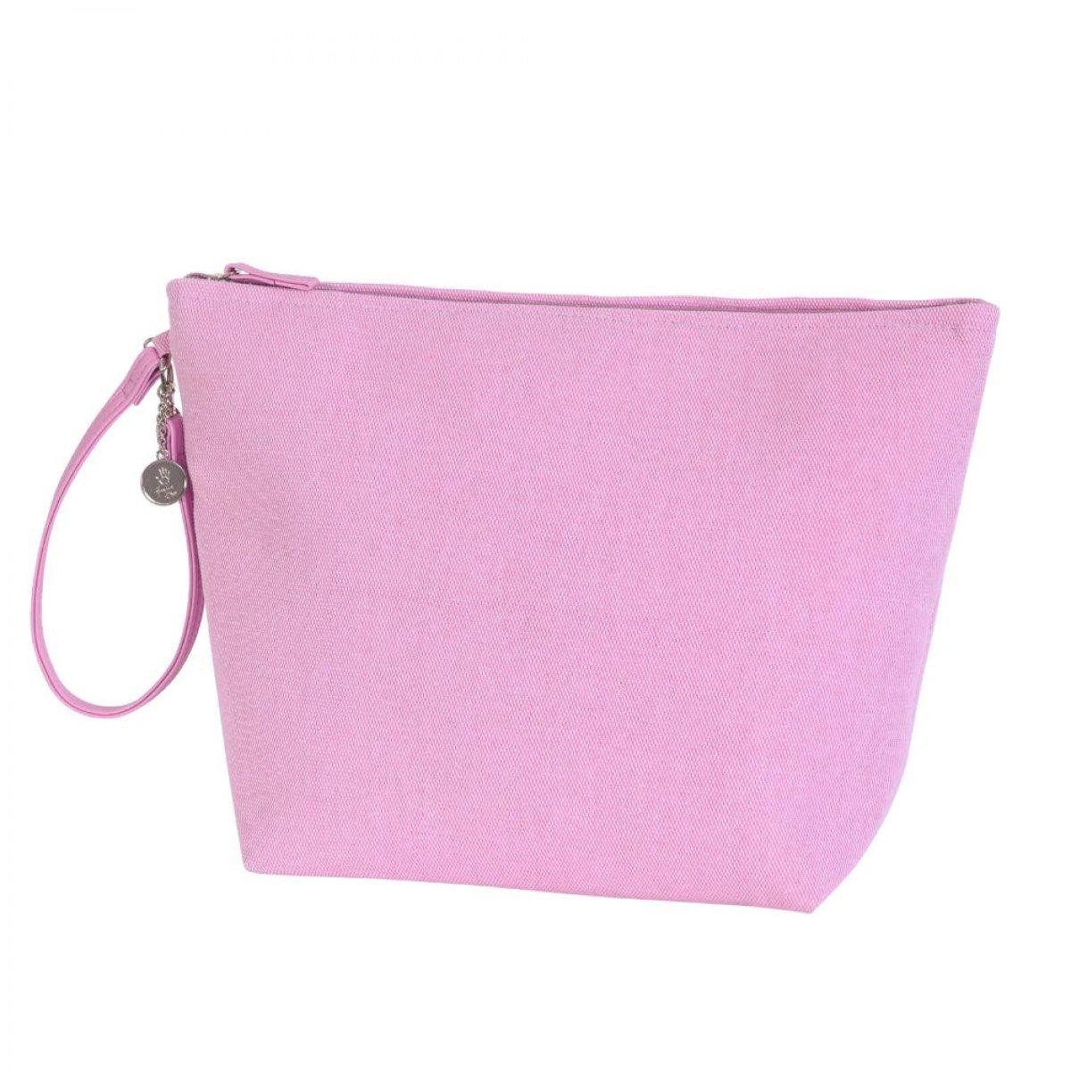Handed By Reisebehälter Handed By Innentasche Kosmetiktasche Carry Canvas Lovely Pink (M)