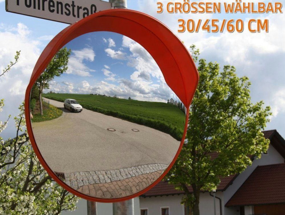 BruKa Verkehrsschild Verkehrsspiegel BESTVIEW Sicherheitsspiegel Spiegel