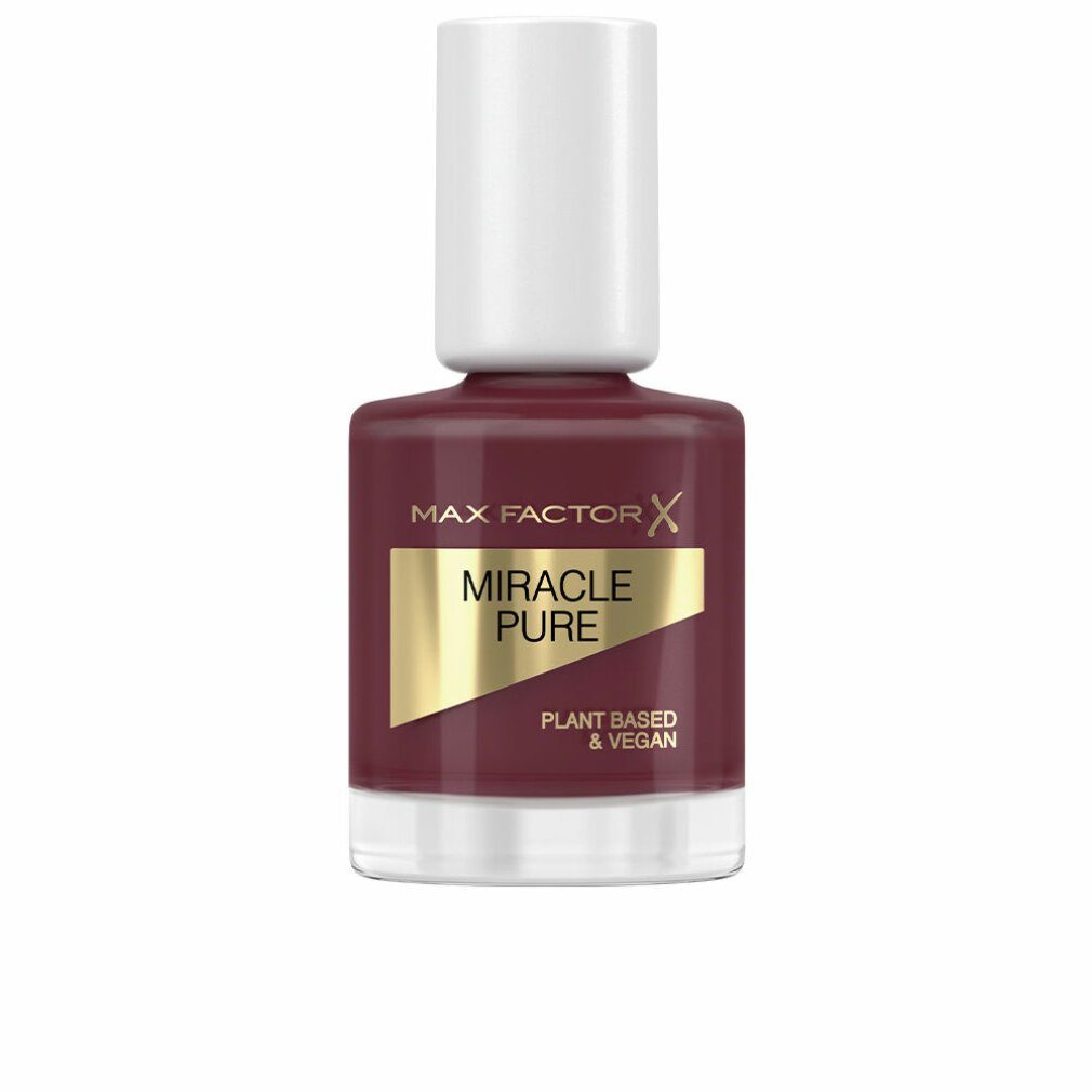 MAX FACTOR 12 MIRACLE nail PURE #373-regal garnet Nagellack polish ml
