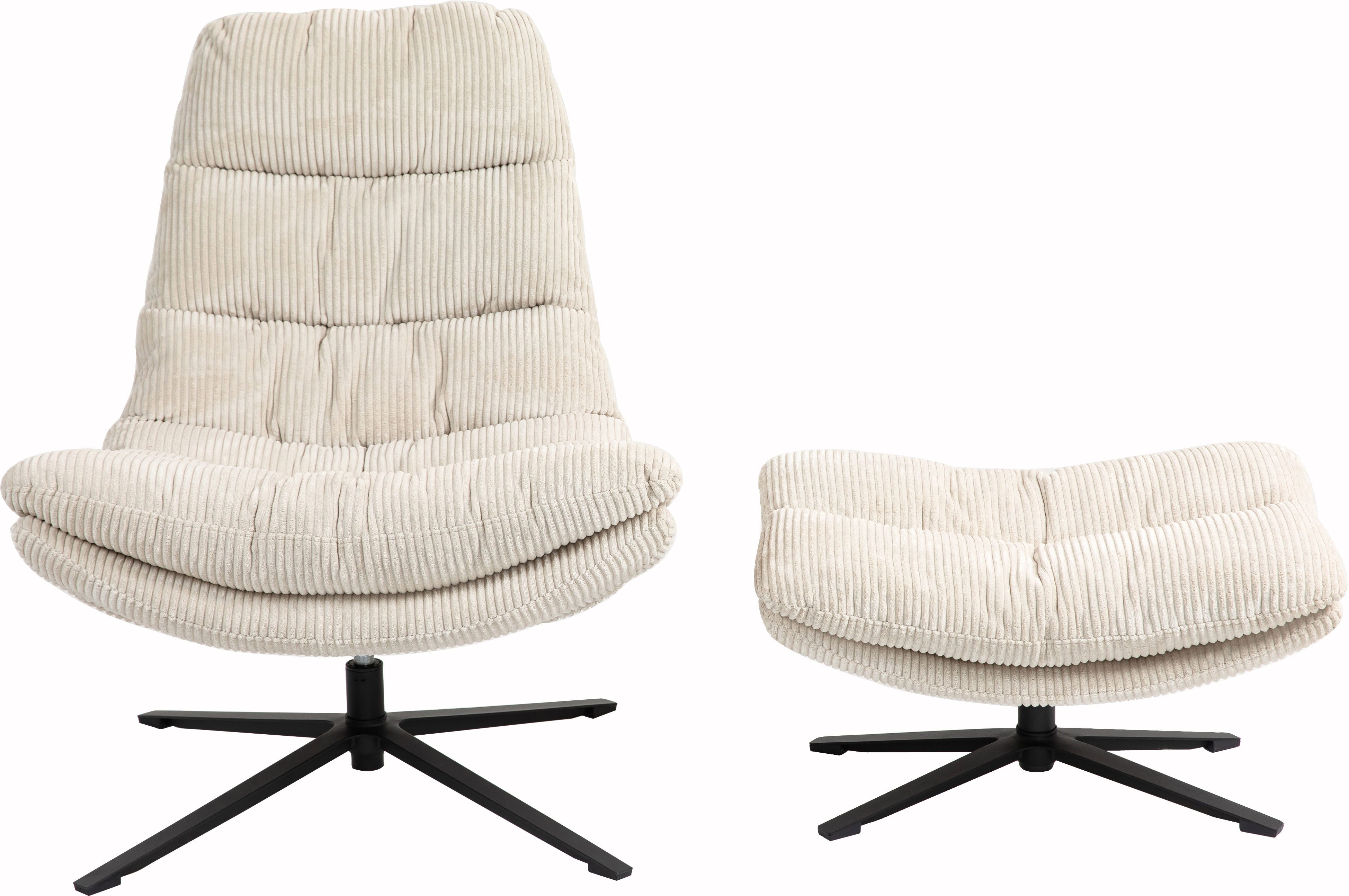 Duo Collection Relaxsessel Porto, 360° drehbar, doppelte Polsterung, mit Ho günstig online kaufen