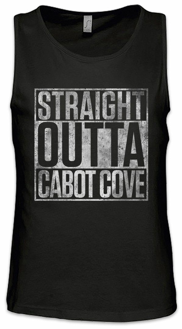 Tanktop Straight Outta Cabot Cove Ärmelloses T-Shirt Murder 80s She Wrote