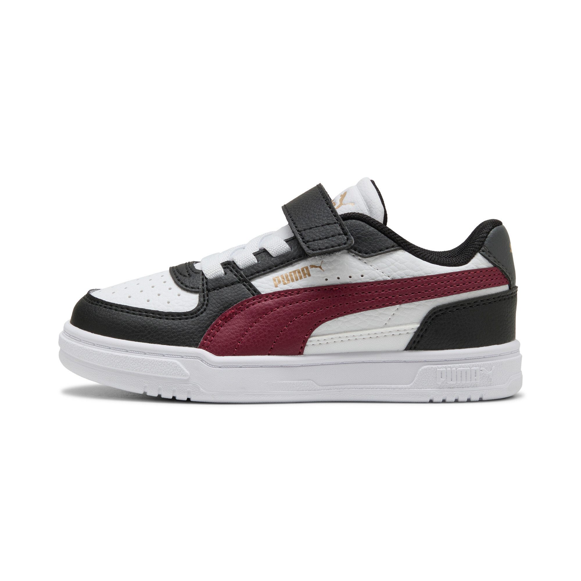 PUMA CAVEN III AC PS Sneaker (für Kinder) mit Retro-Basketball-Design, weiches Fußbett, mit Klettverschluss – Bild 2 von 5