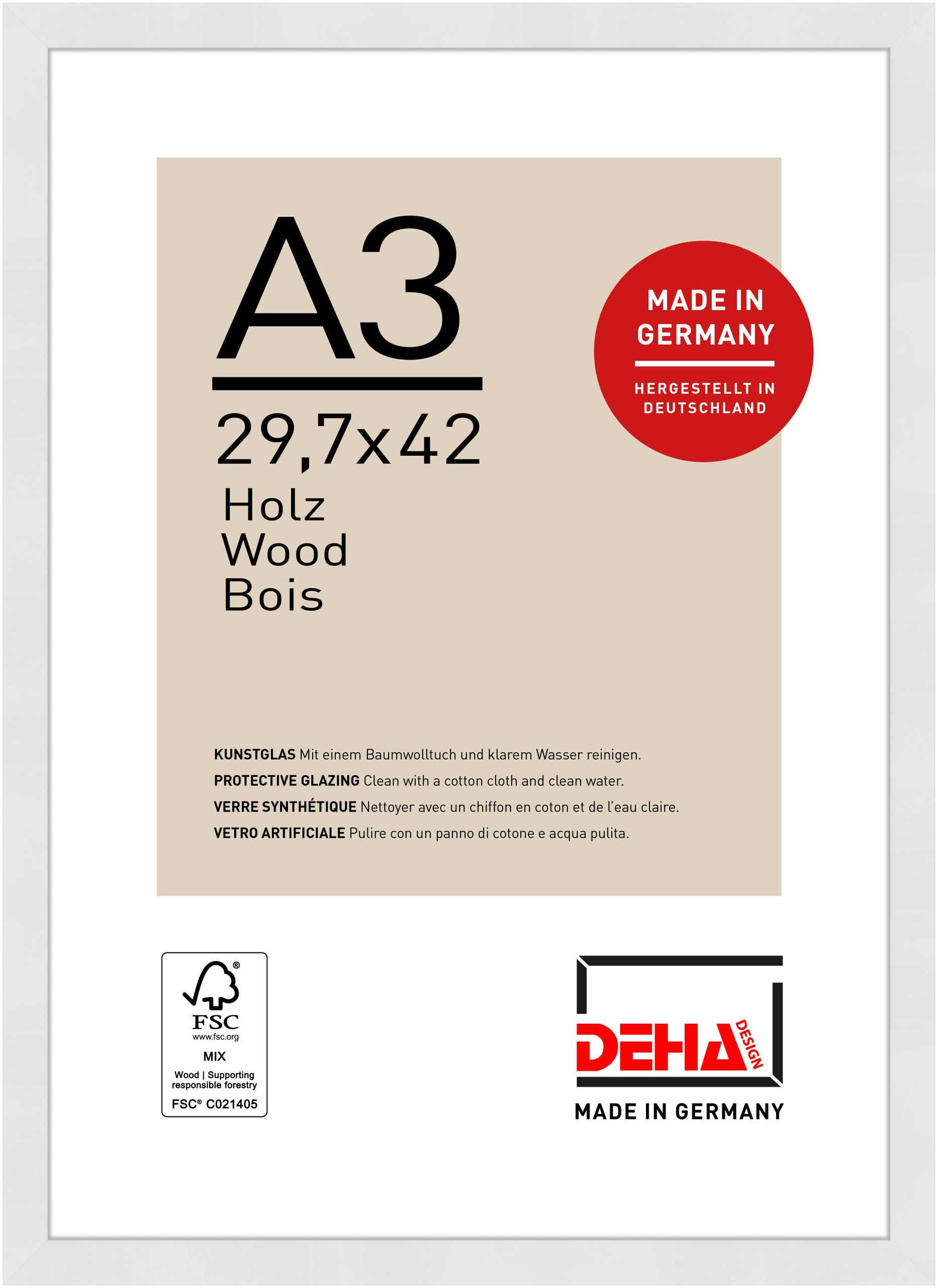 DEHA DESIGN Bilderrahmen Fontana, (1 St)