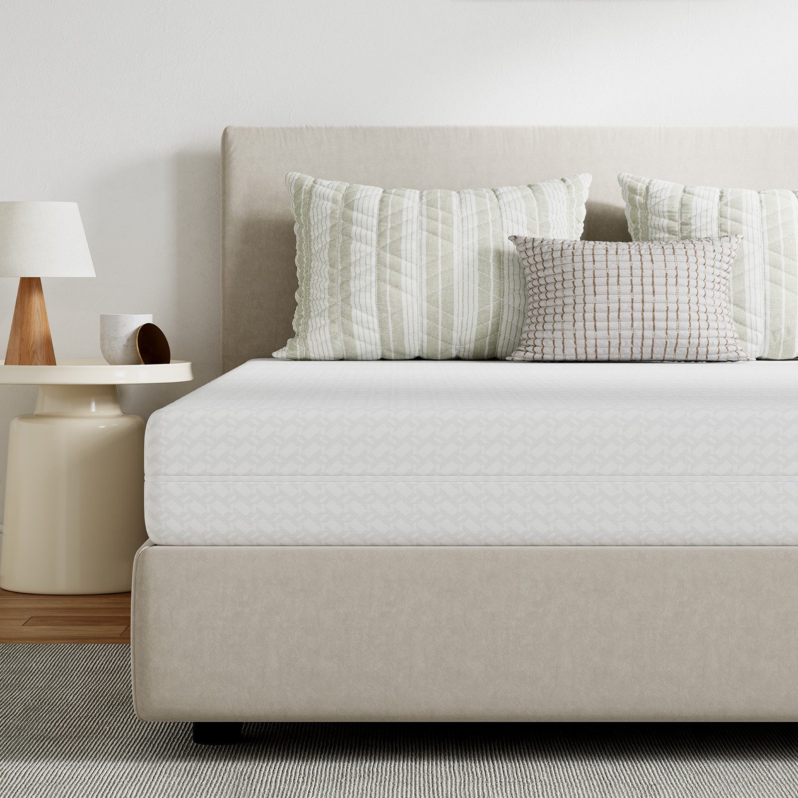 Kaltschaummatratze Rollmatratze, H3/H4 7-Zonen, Verwendung beider Seiten, Novilla, 12 cm hoch, hervorragende Atmungsaktivität, pflegeleichter Bezug