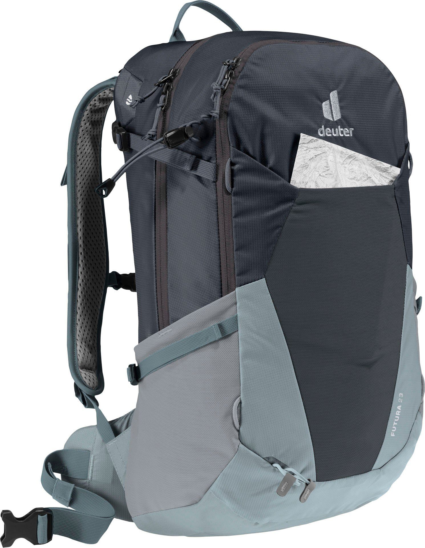 deuter Wanderrucksack FUTURA 23 L, für Tagestouren und Kurztrips, mit 23 Litern Volumen, mit Hüftgurt