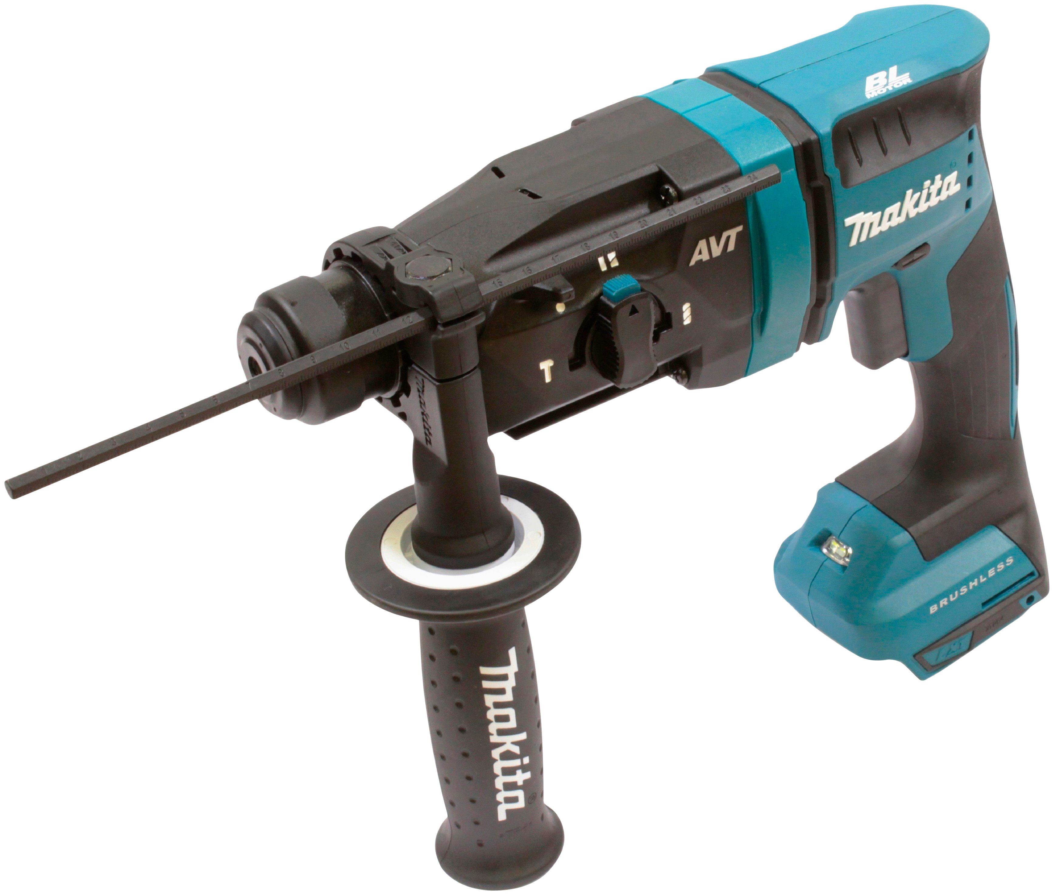 Makita Kombihammer DHR182Z Akku-Kombihammer, max. 1350 U/min, 18 V, SDS+, ohne Akku und Ladegerät