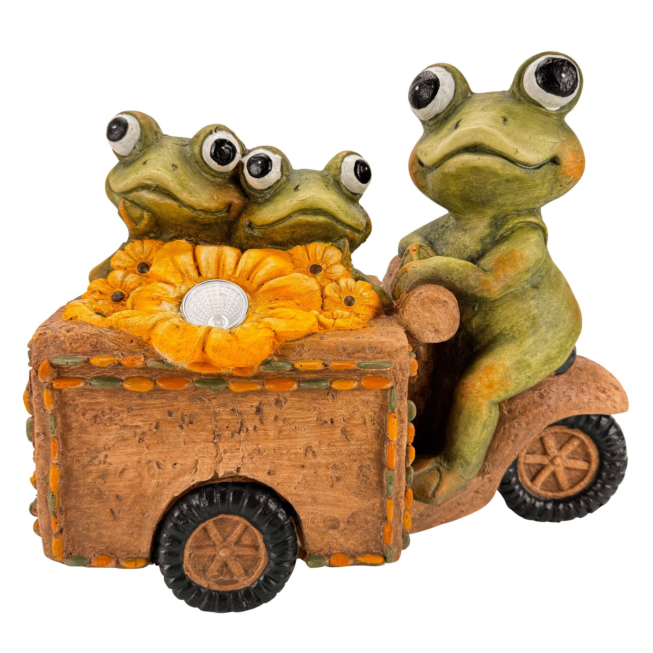 Online-Fuchs Gartenfigur Frosch Bande auf dem günstig online kaufen