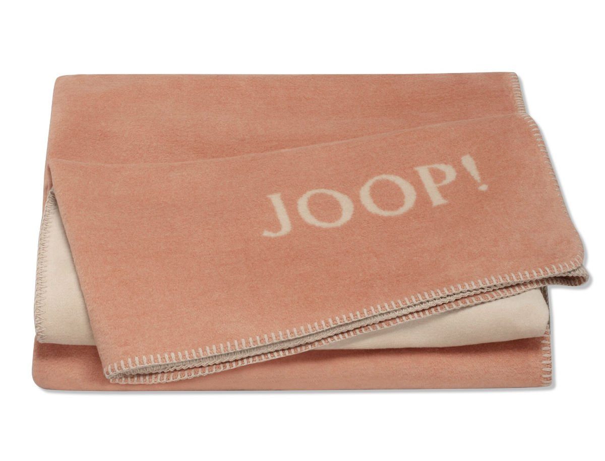 JOOP! Kupfer-Sand Uni-Doubleface Made Wohndecke, Germany in Wohndecke Joop!,