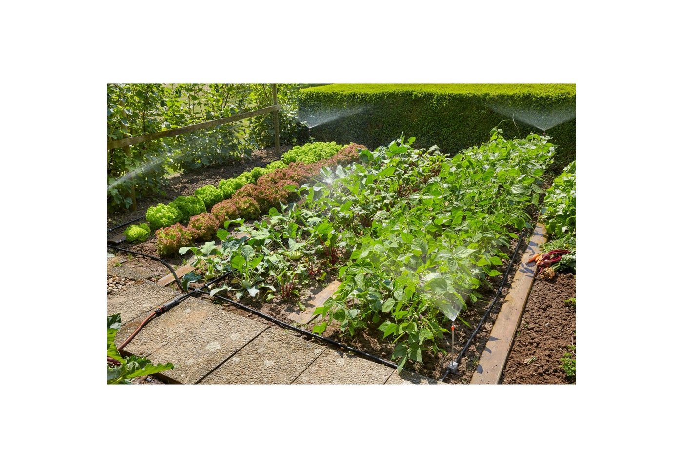 Thumbnail - GARDENA Gartenschlauch GARDENA Start-Set Pflanzflächen, Tropfsystem, (für