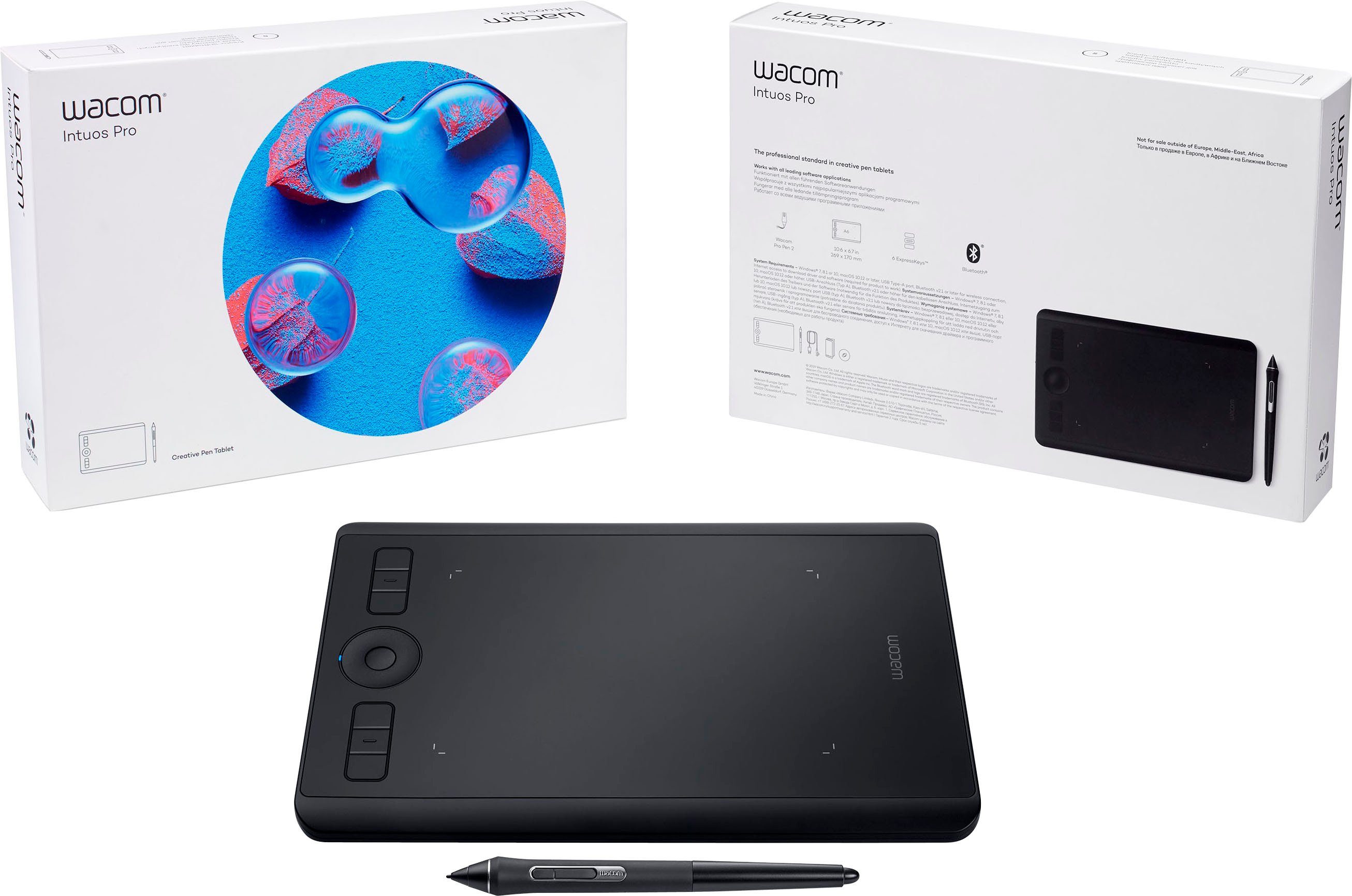 Intuos Pro S (PTH460K0B) Grafiktablett
