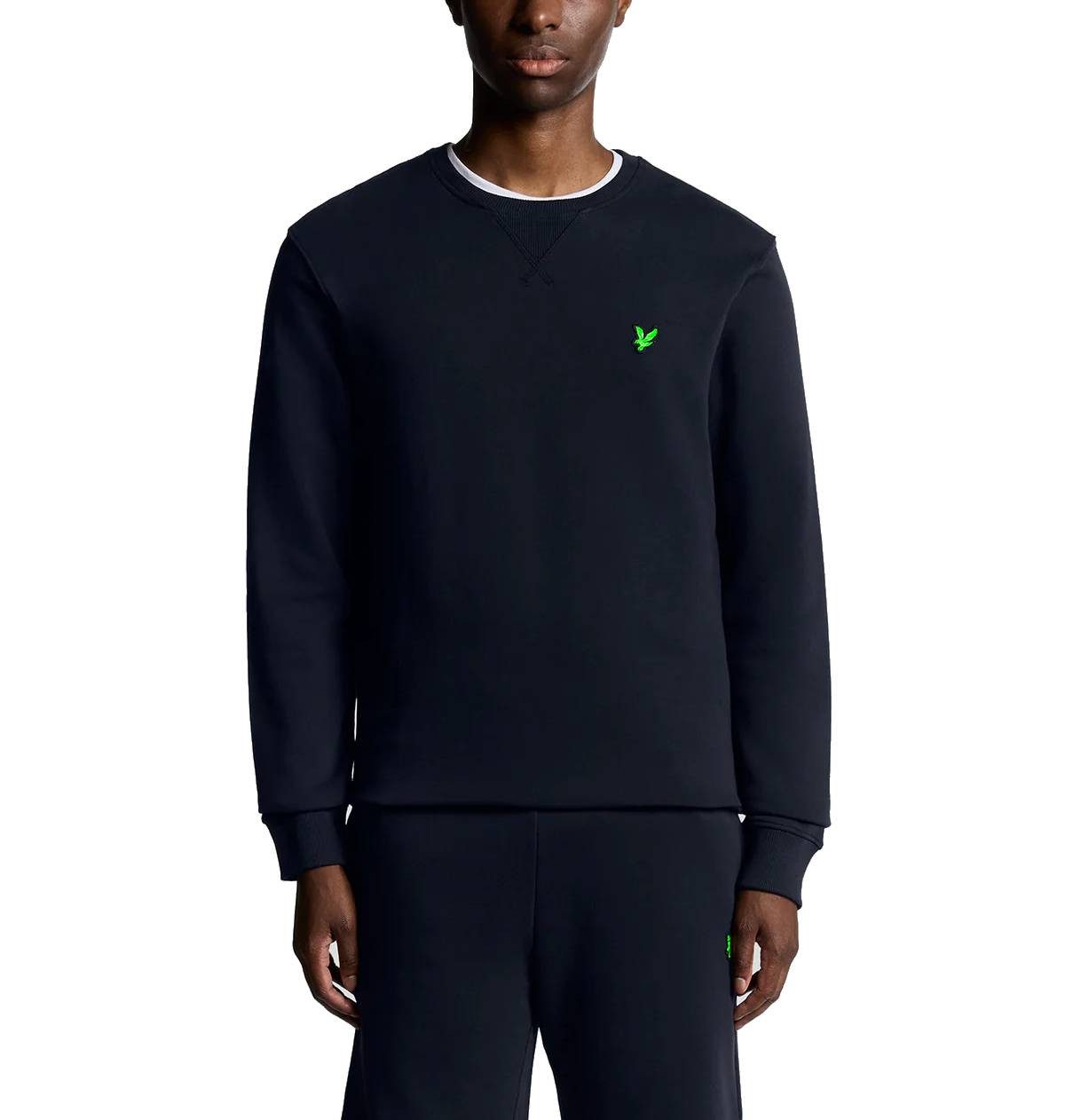 Lyle & Scott Sweat Crewneck Dark Navy - Größe XXL günstig online kaufen