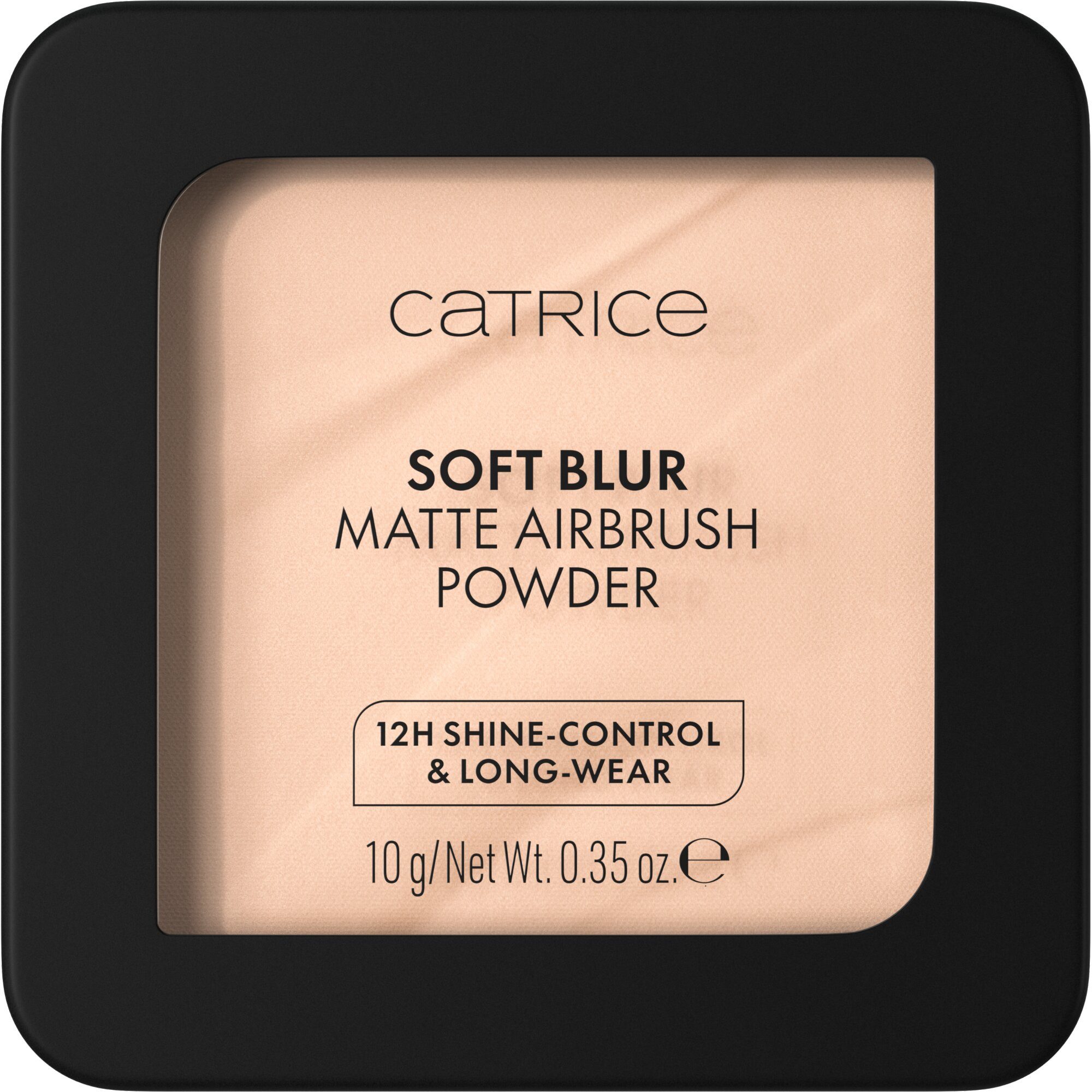 Catrice Puder SOFT BLUR MATTE AIRBRUSH POWDER, 3-tlg., mattierendes Puder mit 12h-Glanz-Kontrolle und 12h-Halt