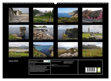 CALVENDO Wandkalender Irland 2023 - Die schönsten Reiseziele (Premium, hochwertiger DIN A2 Wandkalender 2023, Kunstdruck in Hochglanz)