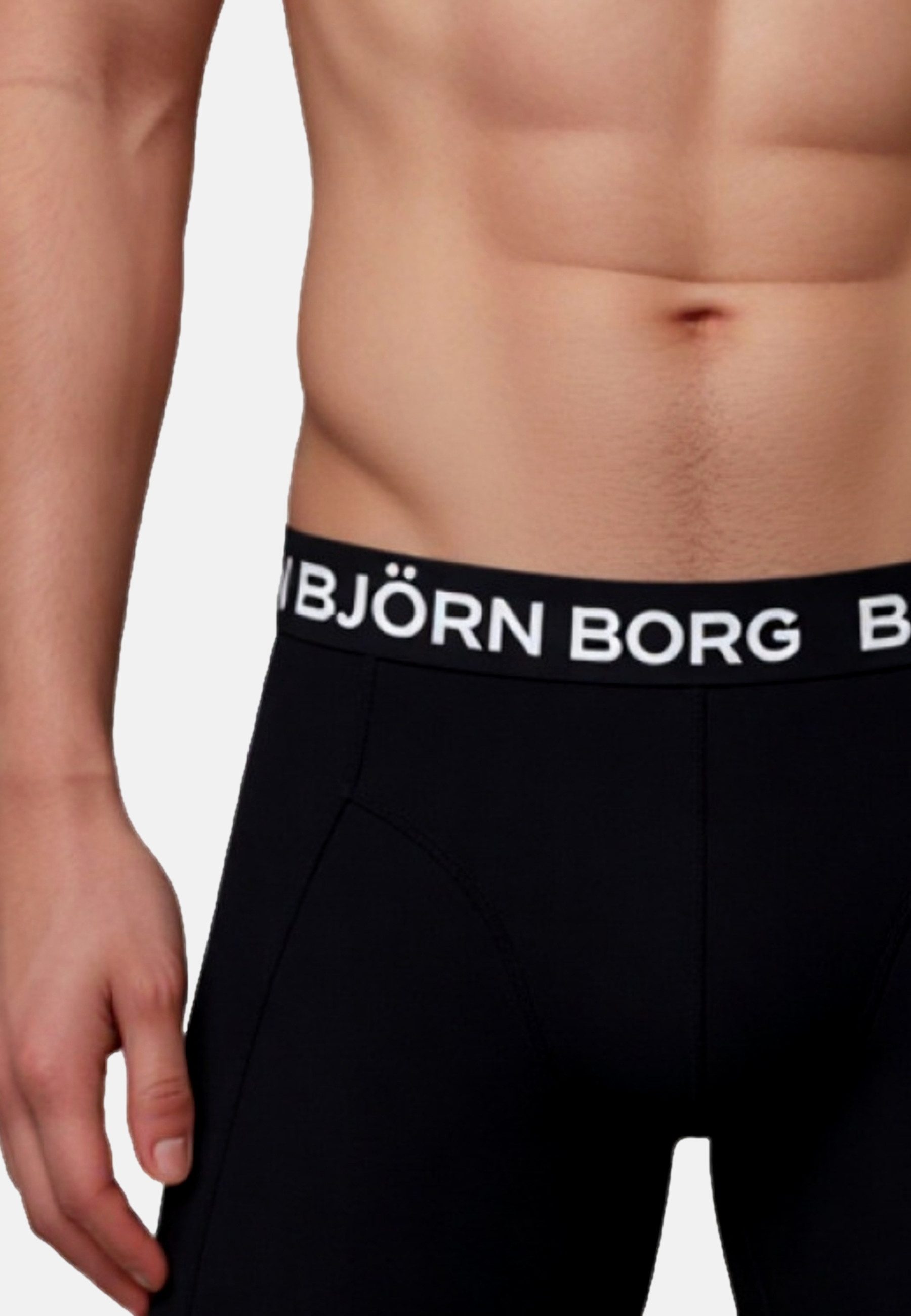 Björn Borg Boxershorts Boxershorts Unterhosen Stretch Boxers 3-pack (3-St)