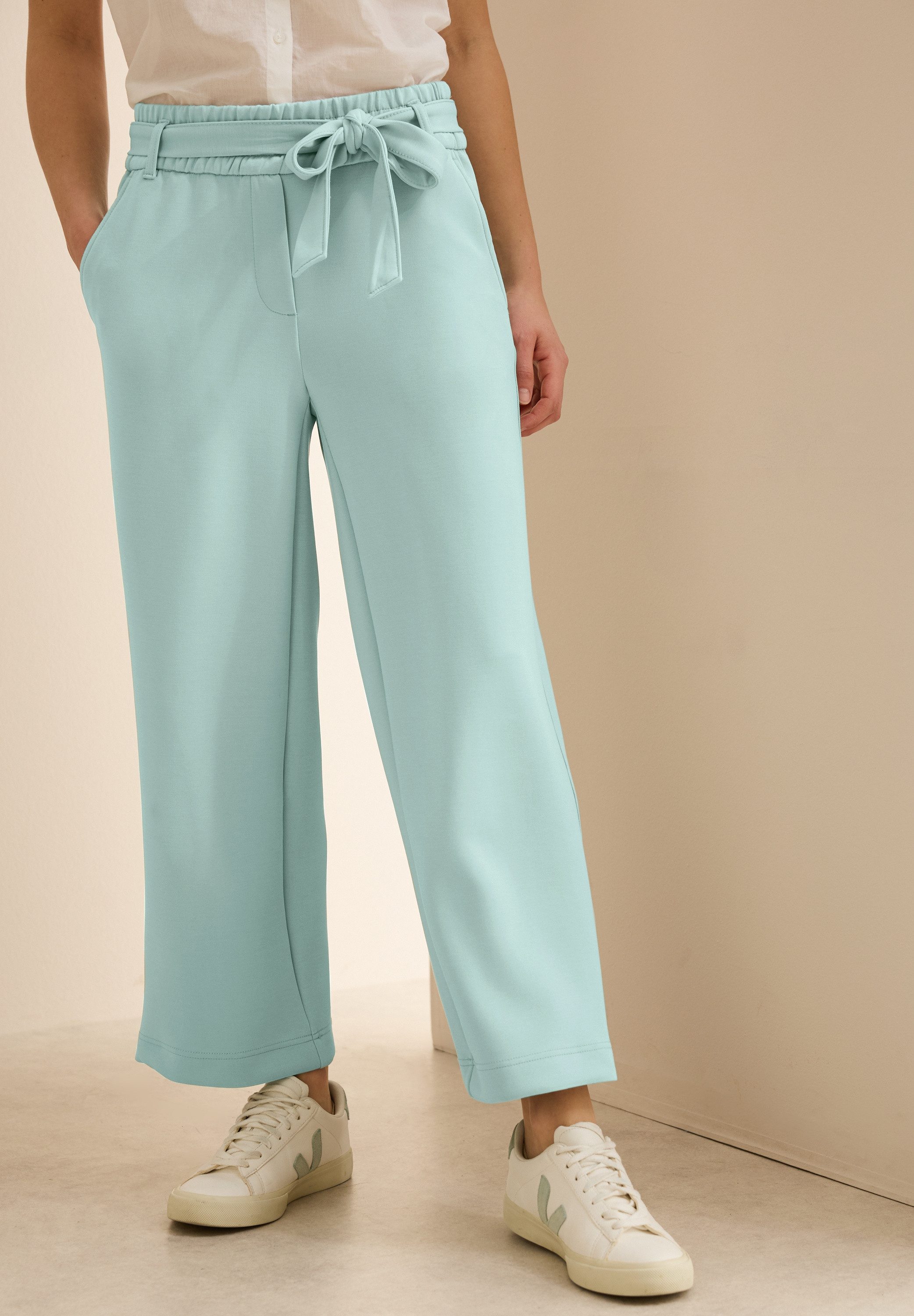 CECIL Stoffhose Style Neele mit Bindegürtel günstig online kaufen