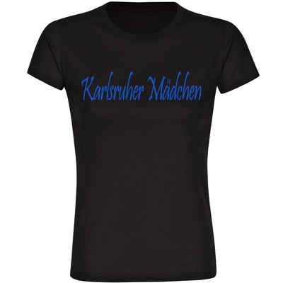 multifanshop T-Shirt Kinder Karlsruhe - Karlsruher Mädchen - Boy Girl